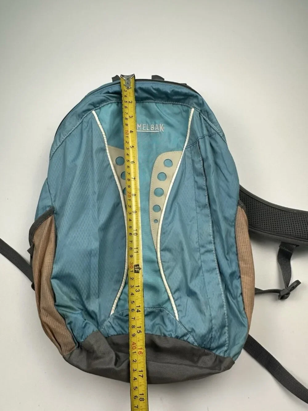 Camelbak Daystar Backpack Blue Gray Hiking Backpack-2 Compartments NO Bladder